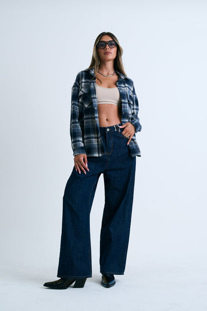 חולצה משבצות איזבל