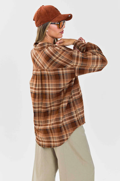 חולצה משבצות איזבל