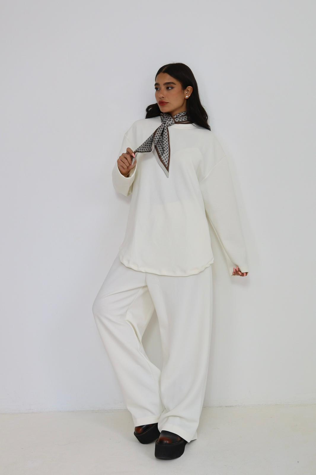 חליפה משי תמר