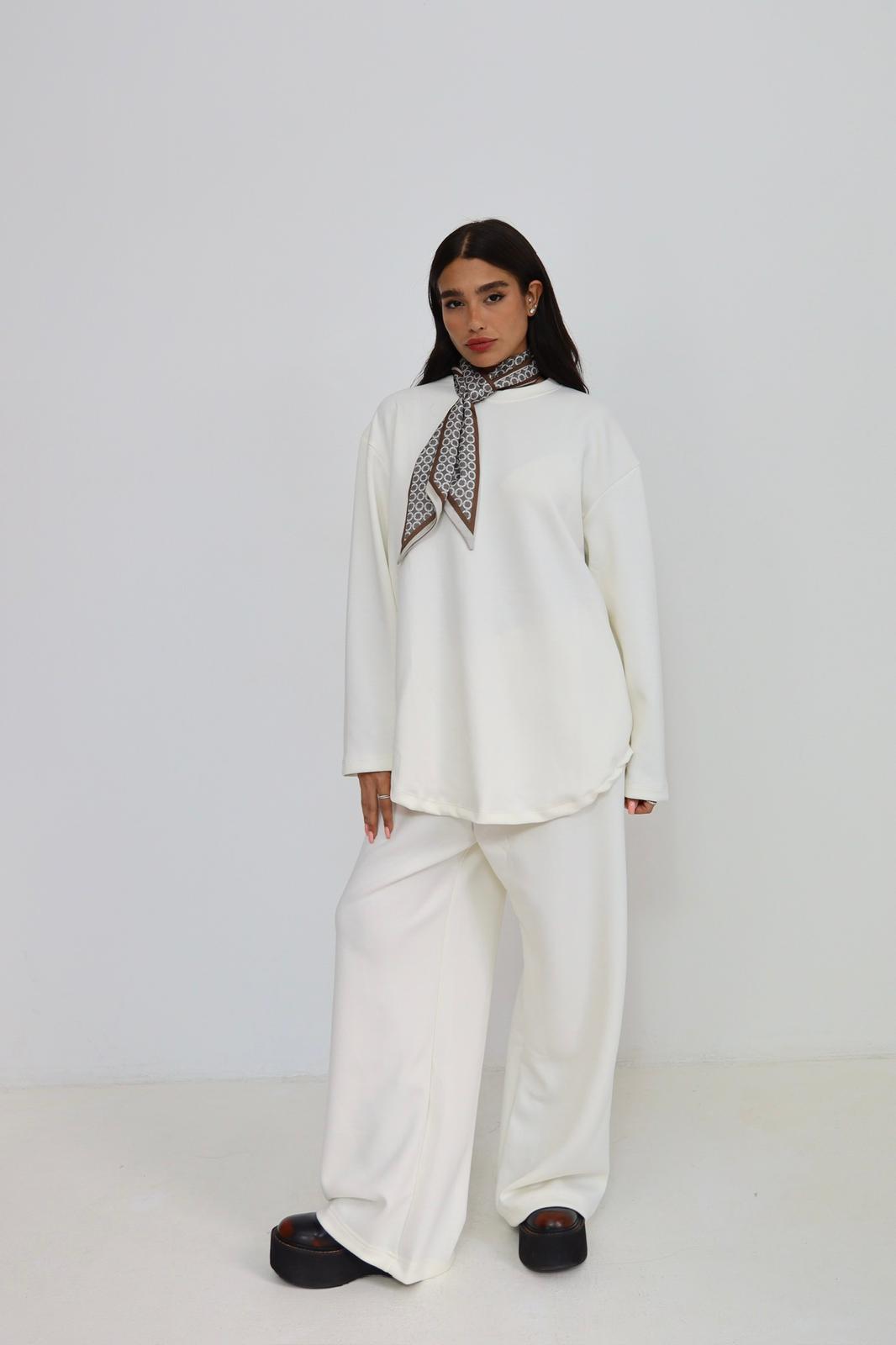 חליפה משי תמר