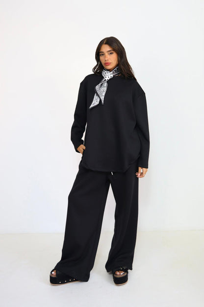 חליפה משי תמר