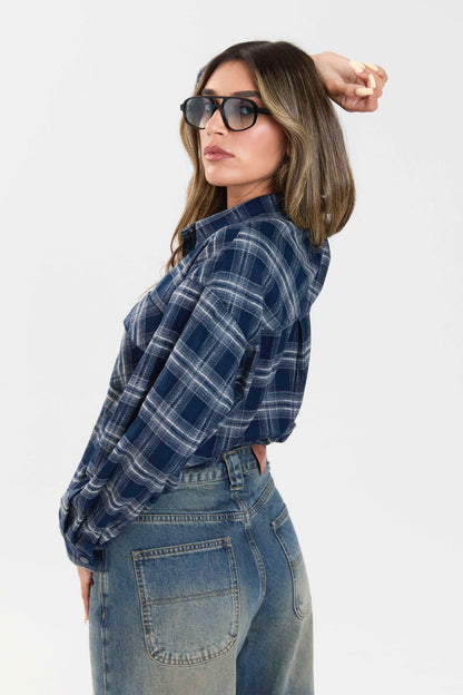 חולצה משבצות איזבל