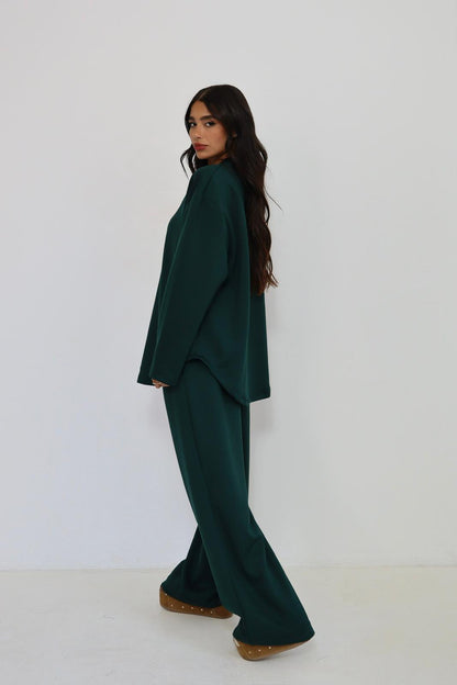 חליפה משי תמר