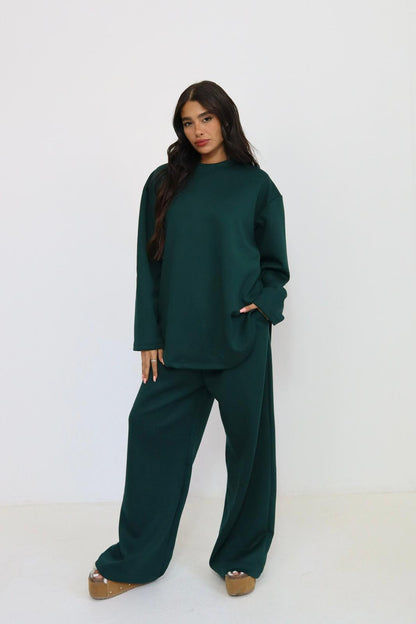 חליפה משי תמר