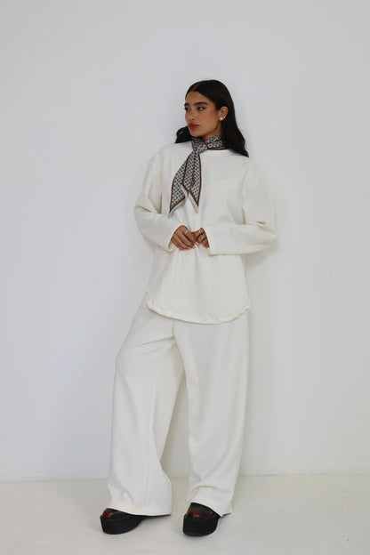 חליפה משי תמר