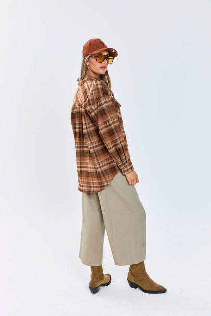 חולצה משבצות איזבל