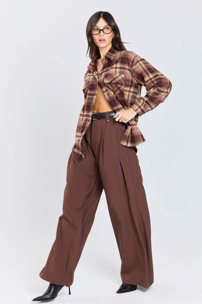 חולצה משבצות איזבל