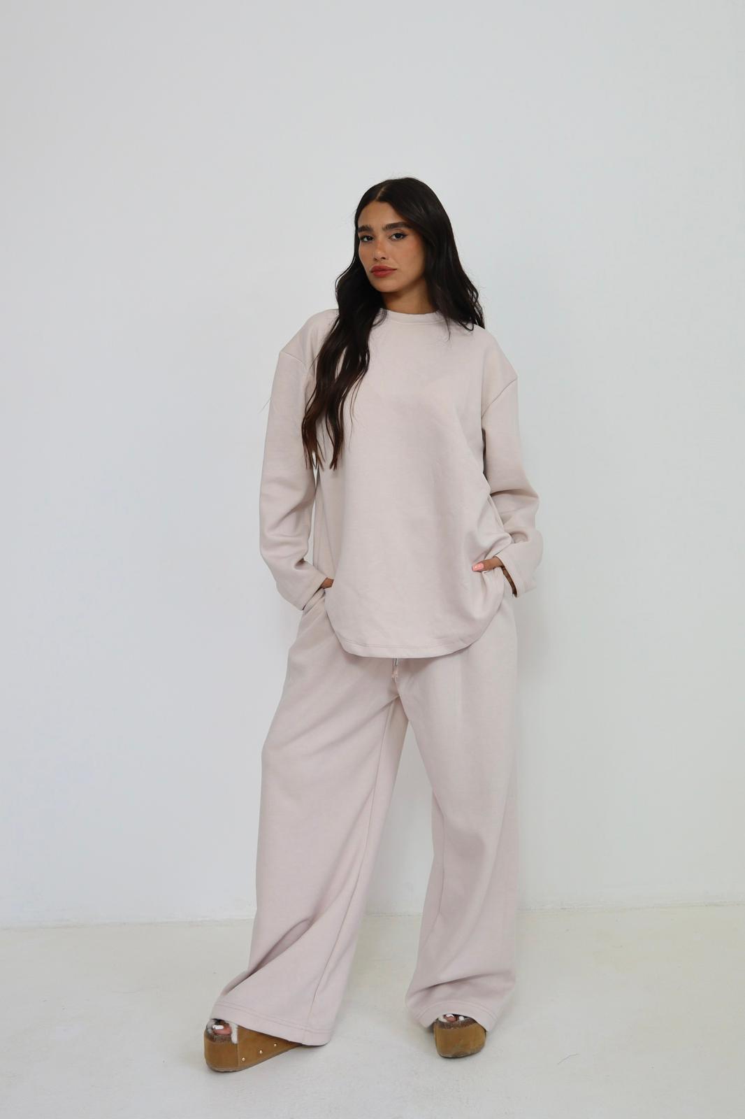 חליפה משי תמר