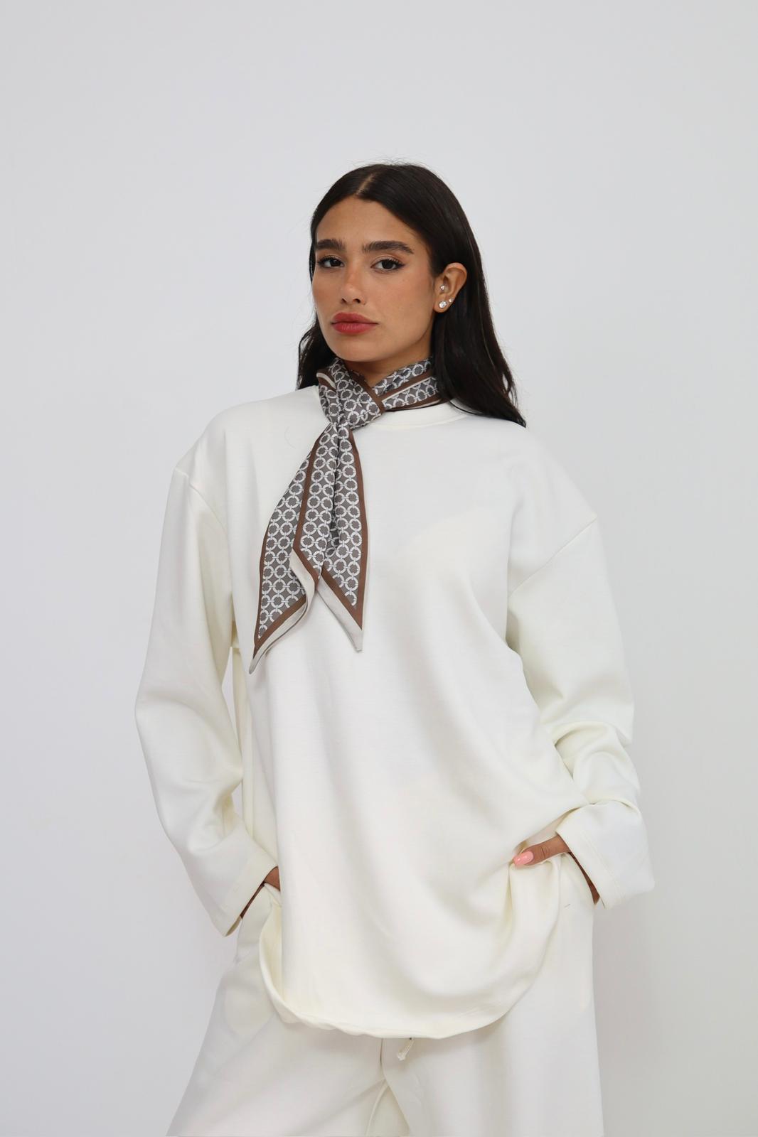 חליפה משי תמר