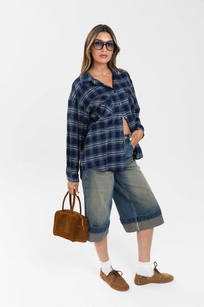 חולצה משבצות איזבל