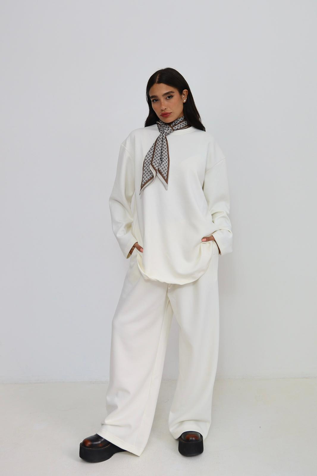 חליפה משי תמר