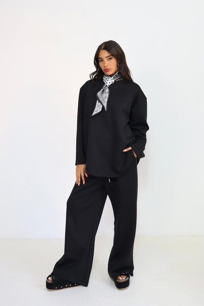 חליפה משי תמר