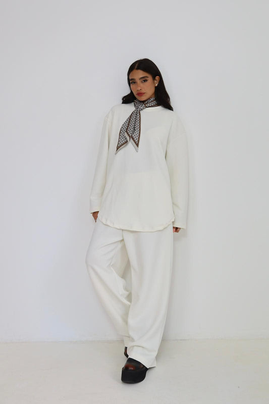 חליפה משי תמר